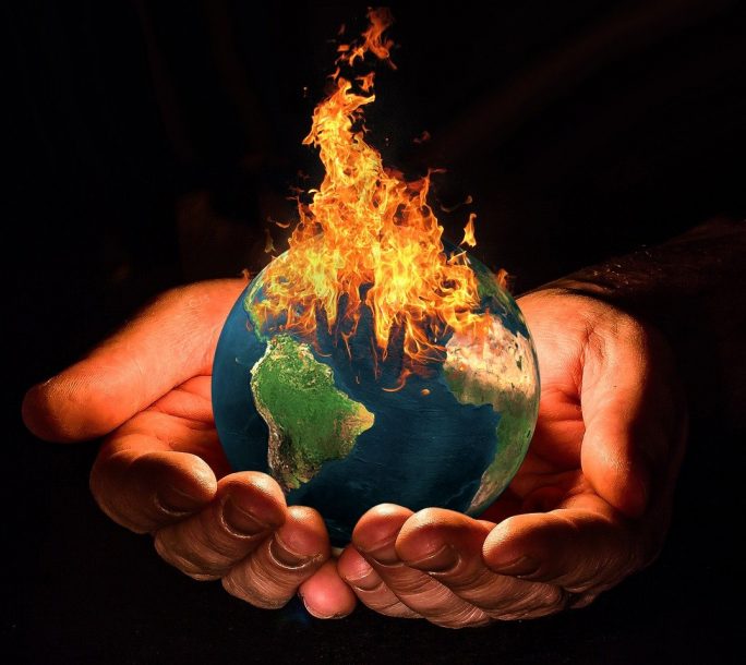 earth on fire